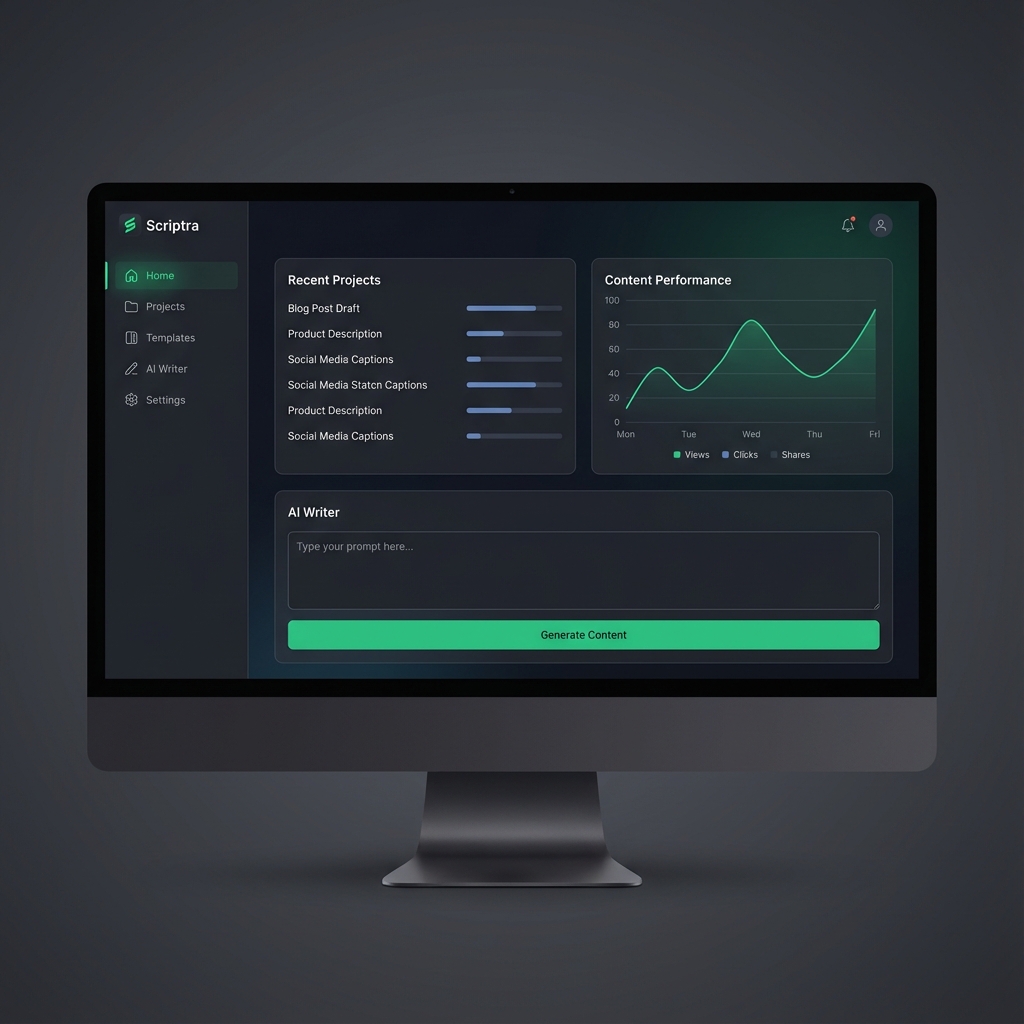 Scriptra Dashboard